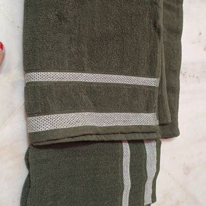 Blue Cotton Towel