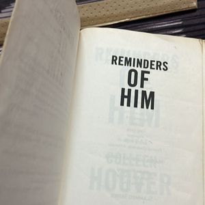 Reminders Of Him By Collen Hoover