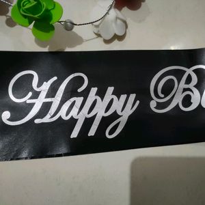 Birthday Sash