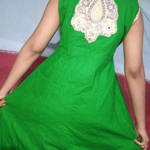 STYLISH GREEN FROCK