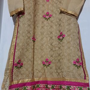 Full Embroidery Kurti