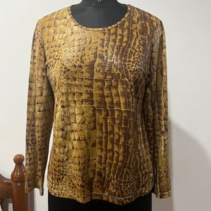 Animal Print Top