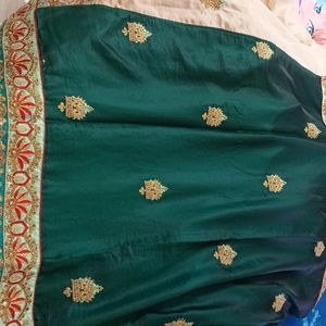 Green Saree