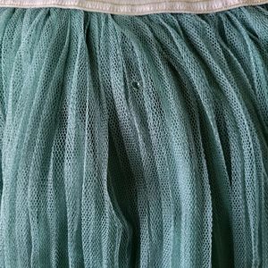 3 Layers Tulle Midi Skirt