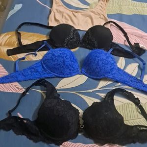 Combo Of Four Imported Fabric Bra