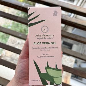 Juicy Chemistry Aloe Vera Gel, 100 ml | Organic, V