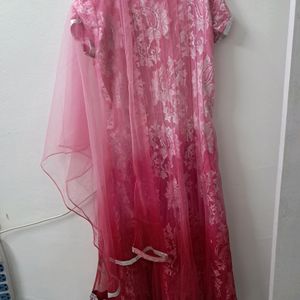 Anarkali With Dupatta