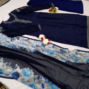 Pakistani Blue Heaven Suit Set