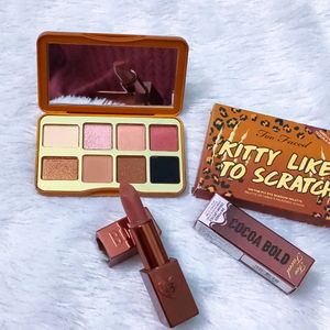 Too Faced Lip Stick & Eyeshadow Pallete