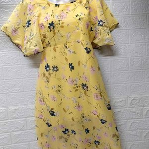 Floral Printed Dress For Medium Size Women