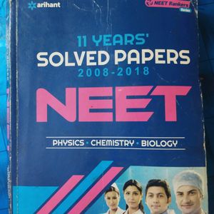 11 Years' Solved Papers CBSE AIPMT & NEET