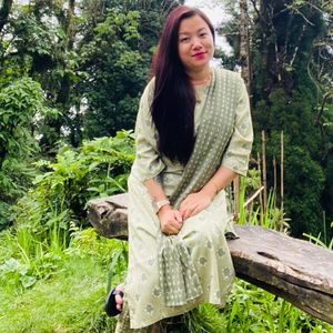 Pretty Green Salwar With Duppata