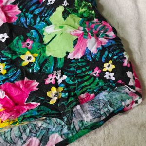 CUTE FLORAL PRINT SHORTS