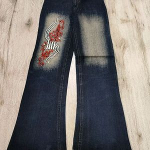 Cs0788 Sabrin Bootcut Jeans Waist 27