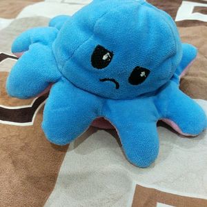 Reversable Pink And Blue Octopus