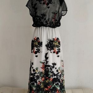 Floral Printed Maxi