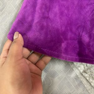 Y2k Purple Mini Skirt