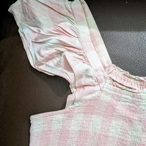 Korean Pastel Pink Dress