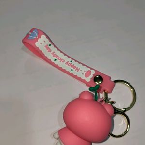 Cute Pink Keychain