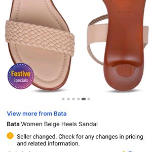 Bata Nude Sandles