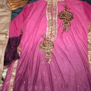 Plazo Kurta Dupatta Suit