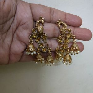 Peacock Earrings