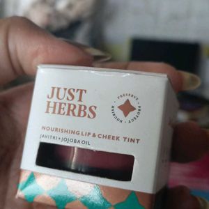 Just herbs lip and cheeck tint🎀