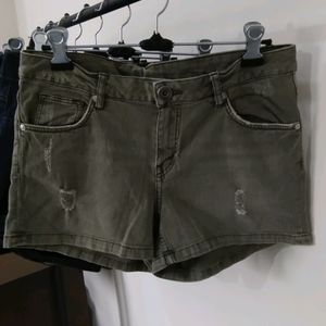 Olive Shorts