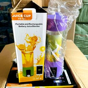 6 Blade 2 USB Juicer - 1 Quantity- Multi Colour