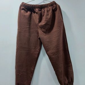 ✨️ New Brown Stretchable Baggy Joggers