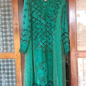 Party Wear Heavy Kurta Set For Women