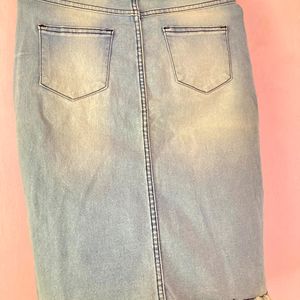 Ginger Denim Skirt