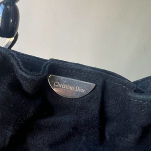 Vintage Dior Malice Suede Bag