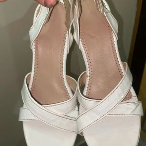 Women White Heel