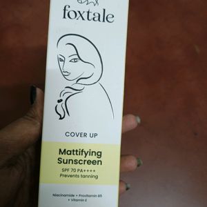 Foxtale Mattifying Sunscreen