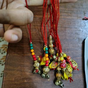 13 Rakhi 💯 pure handmade raakhis rakshabandha