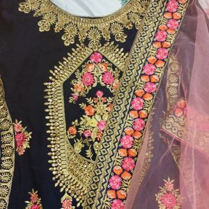 New Embroidered Sharara Set