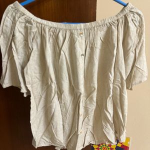 Off Shoulder Pantaloons Top