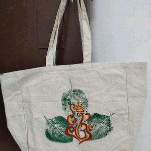 DIY HAND PAINTED JUTE BAG