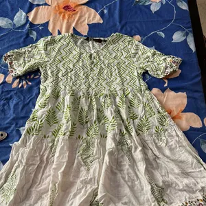 Sangaria Pure Cotton Frock For 9 To 10 Year Girls Very Beautiful 🤩