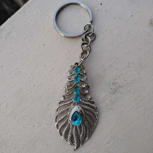 Key chain #preety #charm #peacock #ring #earring