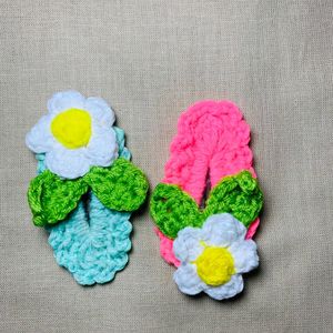 Crochet Hair Clips