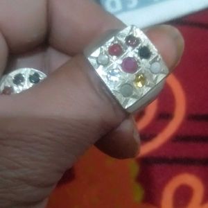 Pic Annie One Maharaja Style  Silver Colour Ring