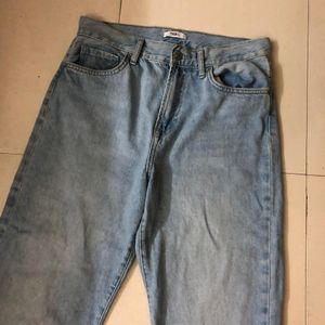 Forever 21 Blue High Waisted Jeans