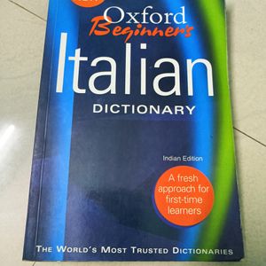 Italian dictionary On Sale