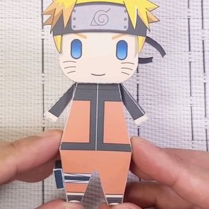 Anime Naruto Shippuden Naruto Figurine Template (Template Only)