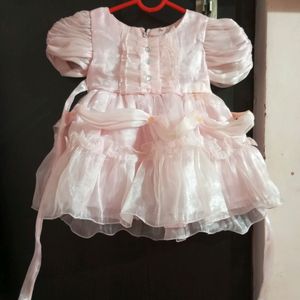 Baby Girl Knee Length Fancy Dress