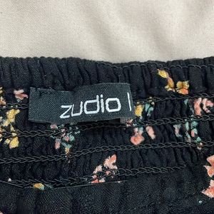 Zudio Black Crop Top