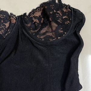 Black Lace Bodysuit