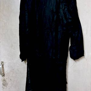 Black Chikankari Kurta